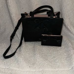 Kate spade Hayes satchel purse and wallet set